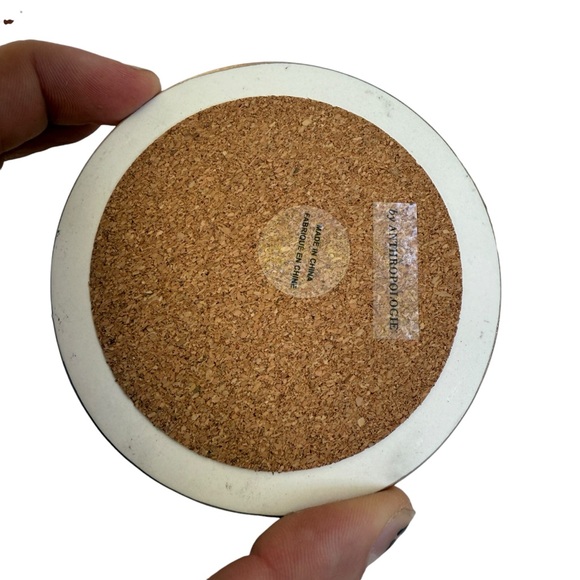 Anthropologie Cocktail Sounds Metallic Coaster Set - Picture 3 of 6